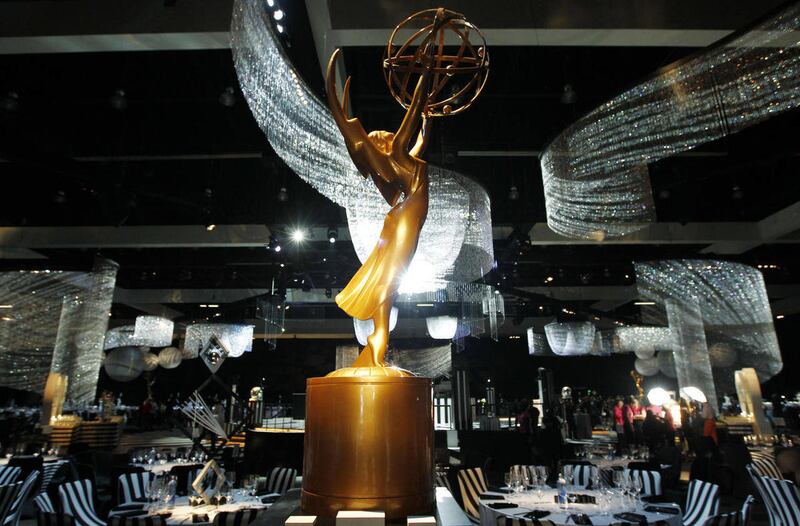 A general view of the 63rd Primetime Emmy Awards Governors Ball is seen during a preview in Los Angeles in 2011.