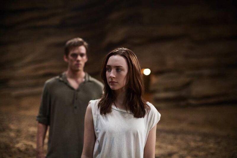 Jake Abel and Saoirse Ronan star in "The Host."