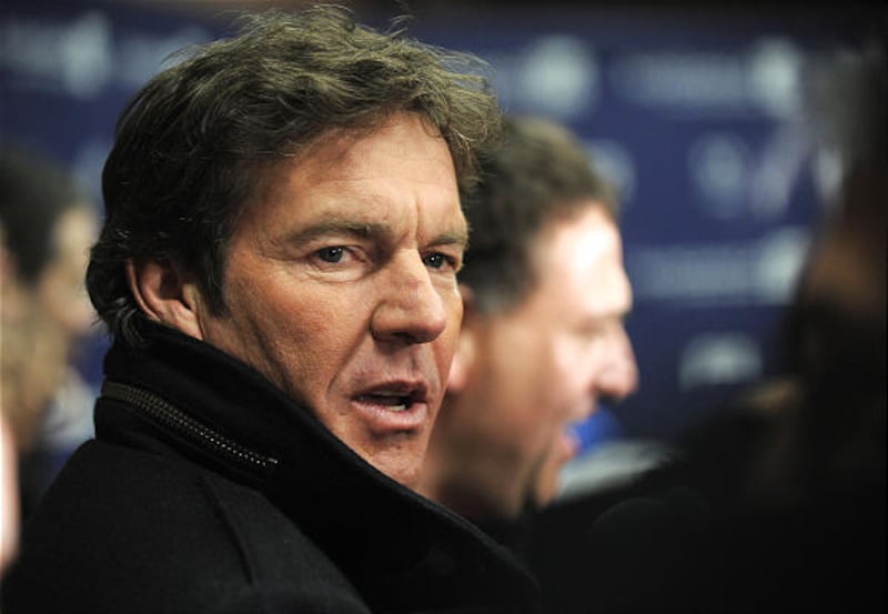 Actor Dennis Quaid arrives at the premiere of “Smart People” during the Sundance Film Festival Sunday.