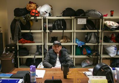 Jim Filger poses for a portrait at the Ogden Rescue Mission in Ogden on Friday, May 17, 2019. Filger has been associated with the mission for 18 years, starting out in their rehabilitation program and eventually being offered a position helping out around