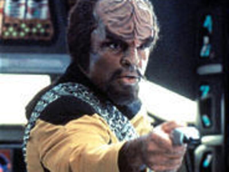 Michael Dorn as Worf.