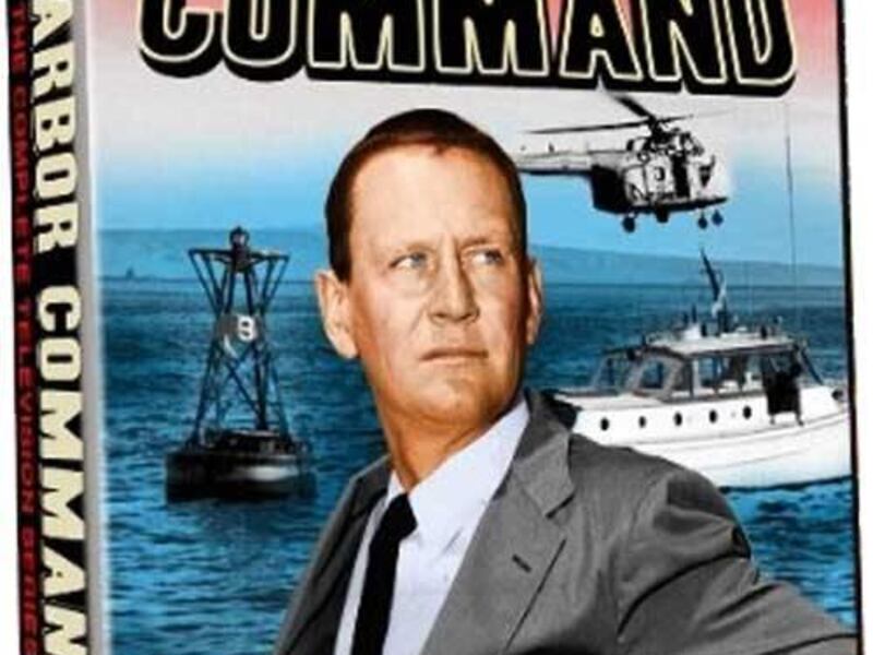 Wendell Corey stars in the 1950s TV series "Harbor Command," which is making its home video debut on DVD this week.