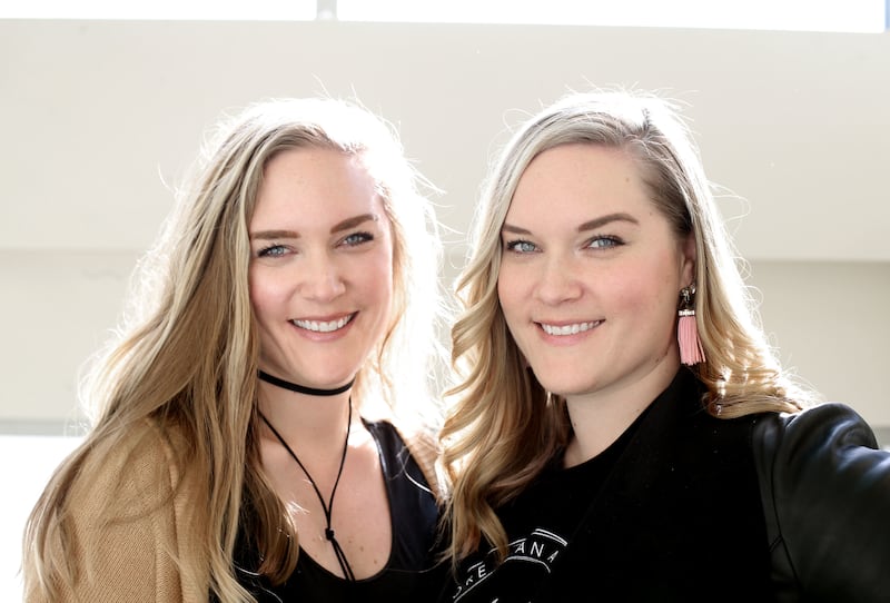 Lexie and Lindsay Kite, founders of Beauty Redefined, are photographed in Salt Lake City on Friday, Dec. 8, 2017.