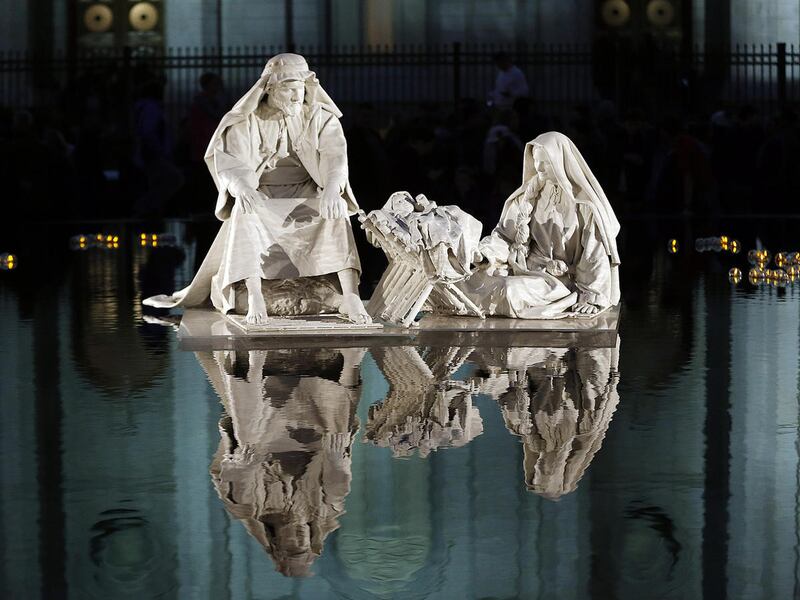 And they came with haste, and found Mary, and Joseph, and the babe lying in a manger.