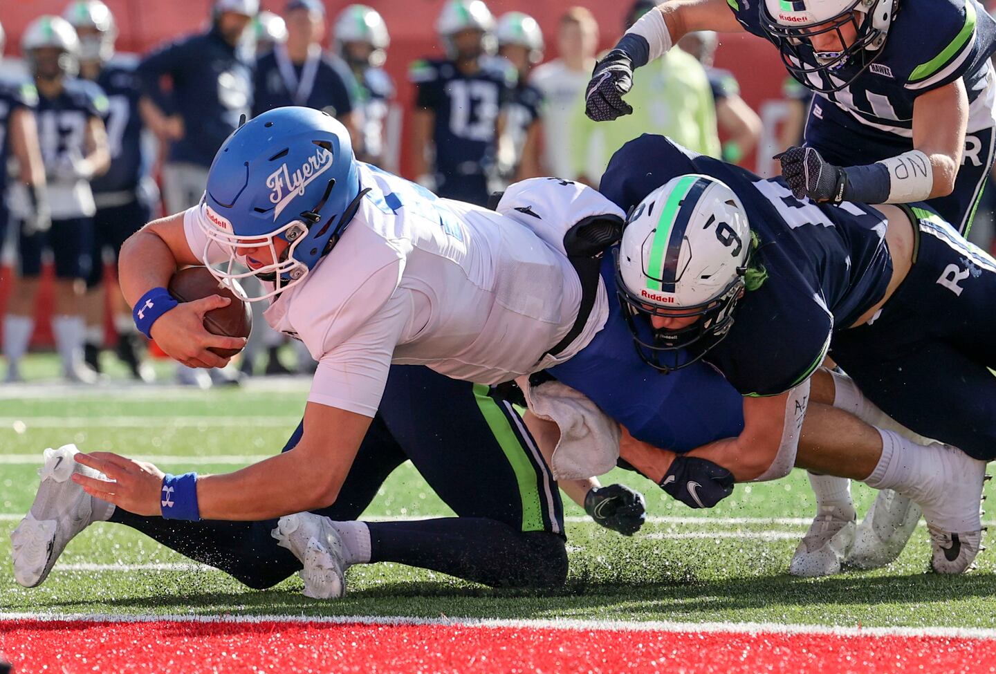 High school football Ridgeline dominates its way to first 4A state