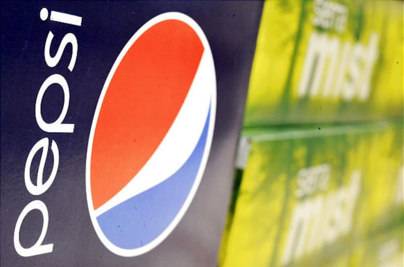 Pepsi products are seen on the shelf at a grocery store in Danvers, Mass.