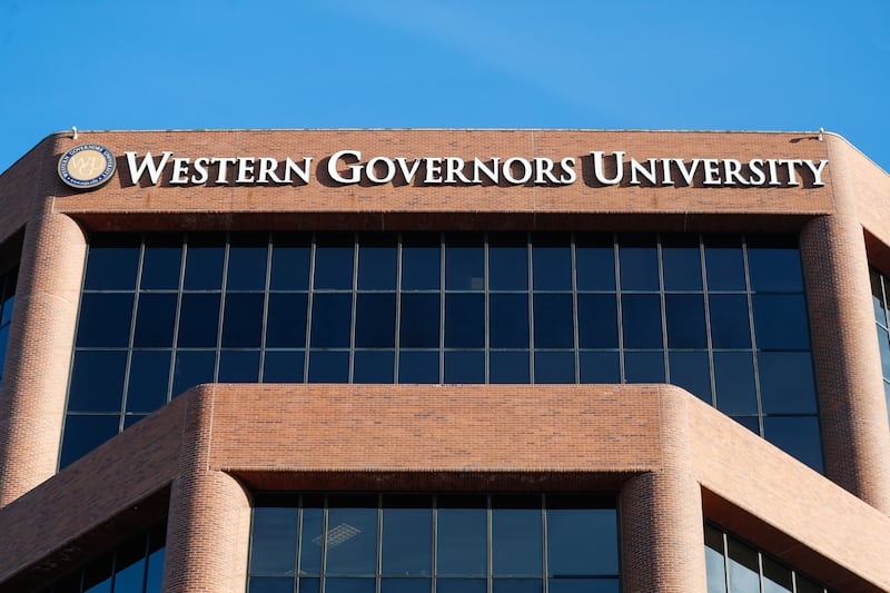 The Western Governors University building is pictured in Millcreek.
