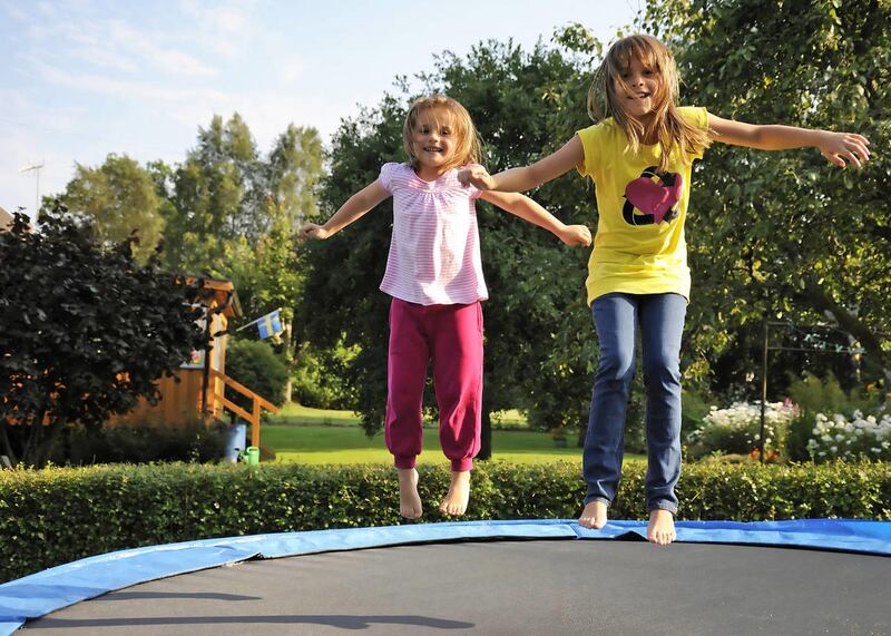 Pediatricians are again actively discouraging trampoline use.