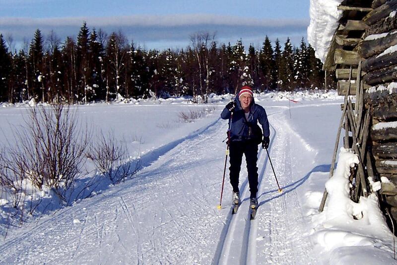 ** ADVANCE FOR WEEKEND EDITIONS, JAN. 8-9 ** In this Feb. 13, 2010, photo provided by James Meier, James Meier competes in the Canadian Ski Marathon from Lachute, Quebec, to Gatineau, Quebec. If you like looking good and going fast the Canadian Ski Marath
