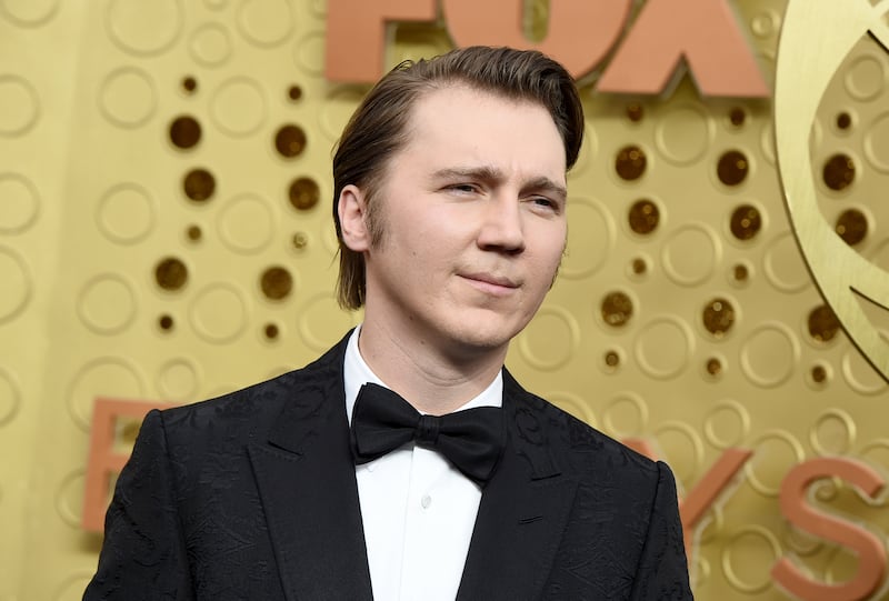 Paul Dano arrives at the 71st Primetime Emmy Awards on Sunday, Sept. 22, 2019, at the Microsoft Theater in Los Angeles. (Photo by Jordan Strauss/Invision/AP)