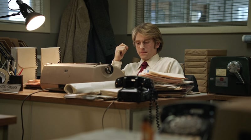 Eric Nelsen as Timmy Sanders in a scene from "Web of Spies."