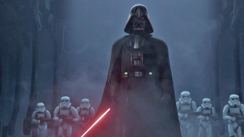 Darth Vader, voiced by James Earl Jones, is a major force in "Star Wars Rebels: The Complete Season Two," which is now on Blu-ray and DVD.