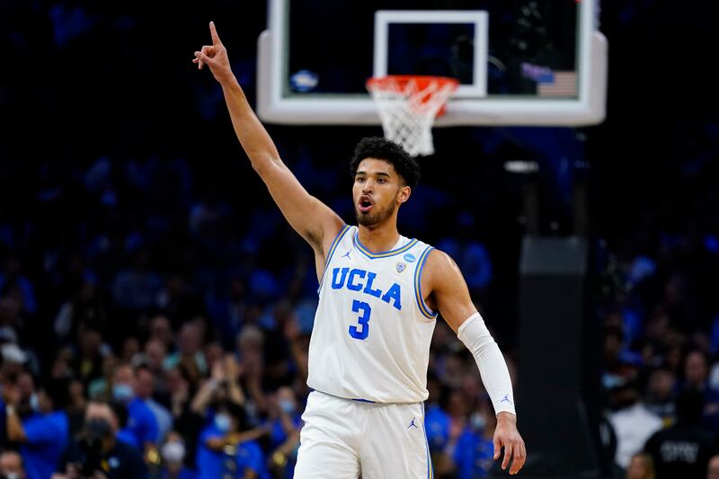 UCLA’s Johnny Juzang points