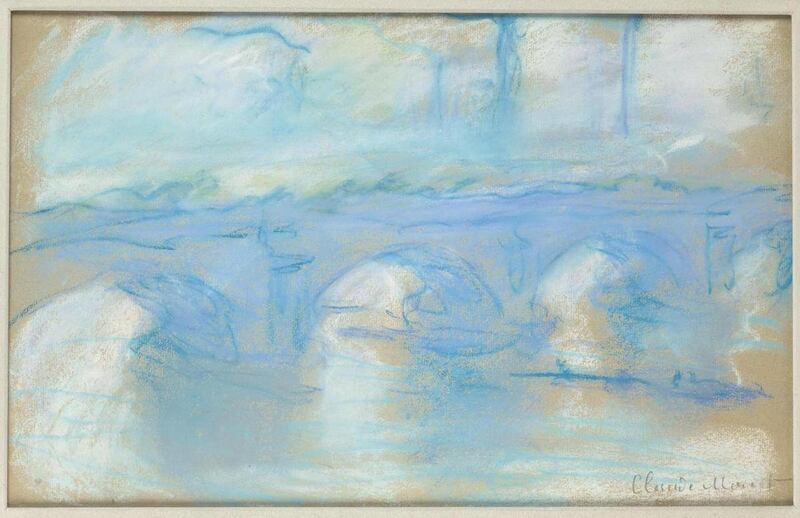 In this image, released by the Milwaukee Art Museum, Claude Monet's "Waterloo Bridge, London," is shown. It is one of more than 100 drawings, watercolors and pastels featured in "Impressionism: Masterworks on Paper" exhibiting through Jan. 8, 2012.