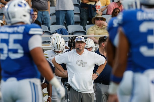 What Georgia Tech coach Brent Key said after losing to BYU in the Pop-Tarts Bowl