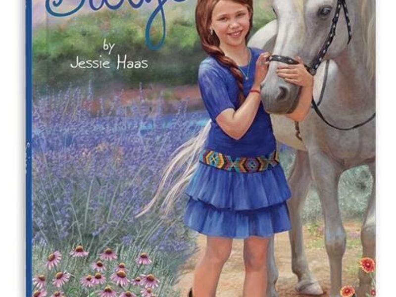 "Saige" by Jessie Haas is about the American Girl of the Year for 2013.