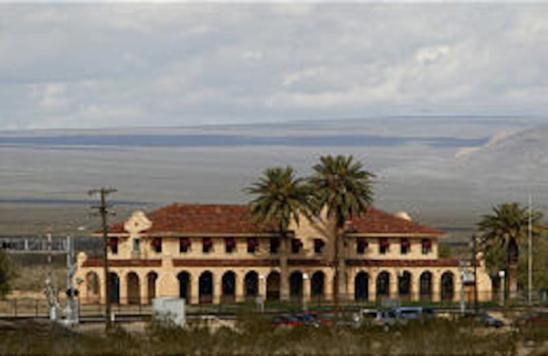 The 1923 Kelso Depot sits in the middle of the Mojave Desert, about 125 miles west of Las Vegas. The National Park Service is converting the unused station into the main visitor's center for the Mojave National Preserve.