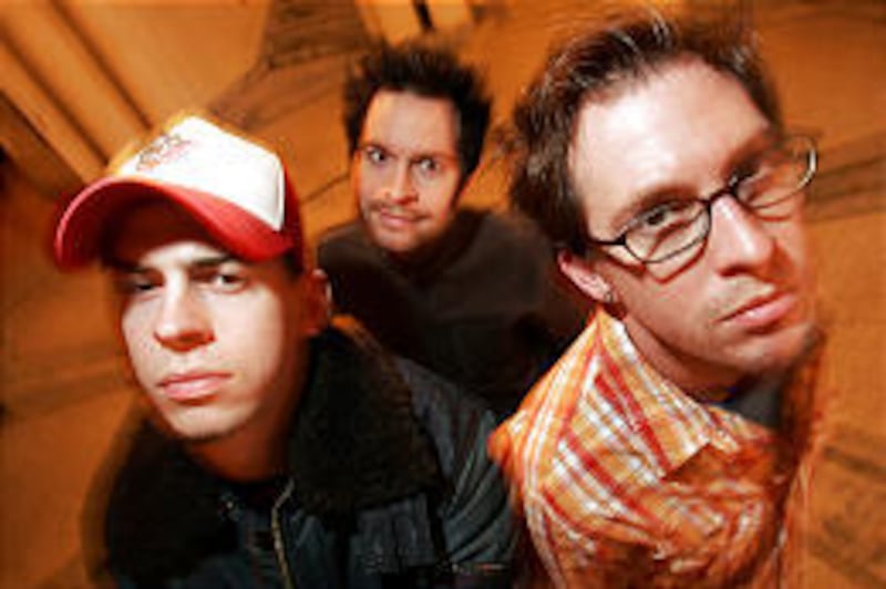 Brothers Joe, left, Pete and Sam Loeffler make up the band Chevelle. Their most recent album went gold.