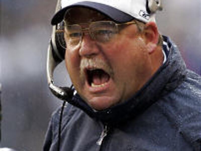 Seattle coach Mike Holmgren has the Seahawks flying high entering today's game.