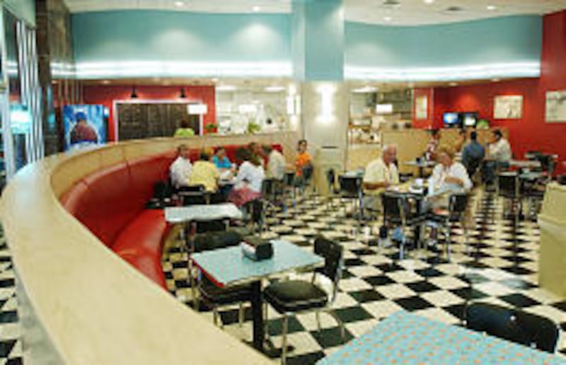 Skool Lunch is one of the new tenants in the newly renovated building, built in 1955, at 400 South and Main streets.