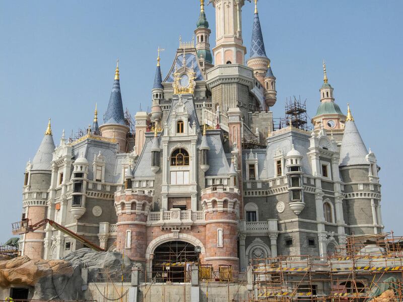 The Shanghai Disneyland Resort will feature the largest Disney princess castle, the Enchanted Storybook Castle.
