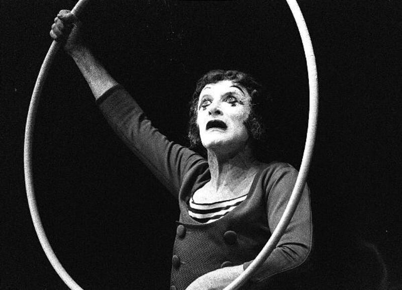 Marcel Marceau, through his famed personage Bip, played the entire range of human emotions onstage for more than 50 years, never uttering a single word.