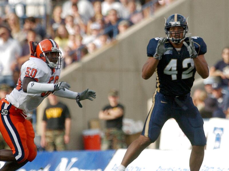 Ex-Cougar Gabriel Reid (42), here in action in 2002, says BYU is doing more to pursue Polynesian players now.