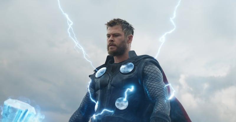 Thor (Chris Hemsworth) in “Avengers: Endgame.”