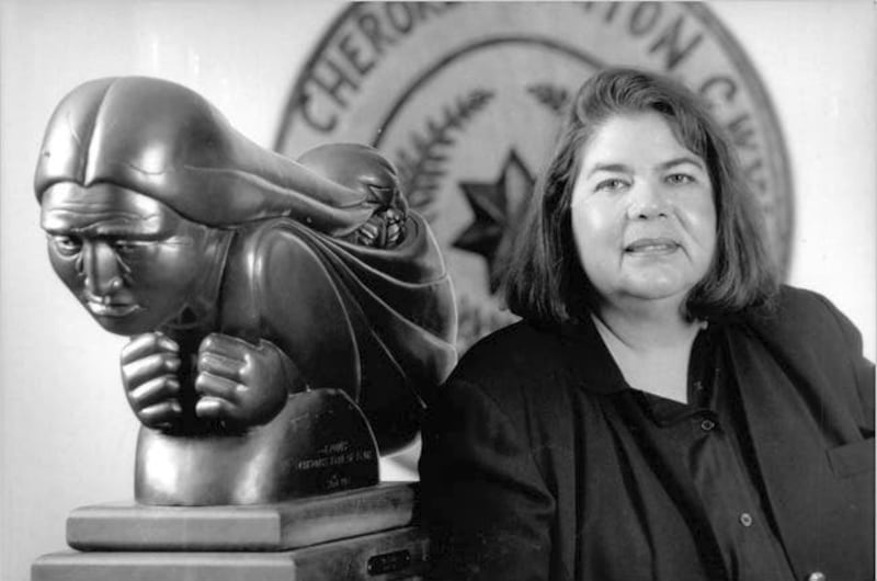 Wilma Mankiller, who was chief of the Cherokee Nation from 1985 to 1995.