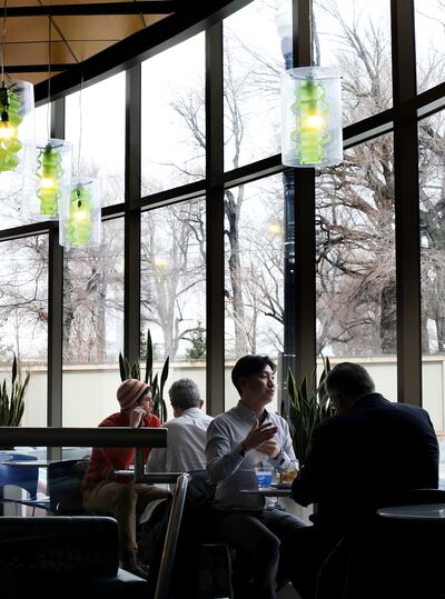 Patrons dine at Blue Lemon in Salt Lake City on Wednesday, Feb. 20, 2019.