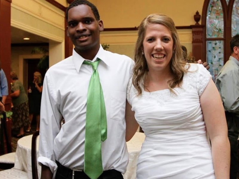 Jeremy Sorensen, left, poses for a picture with his sister.