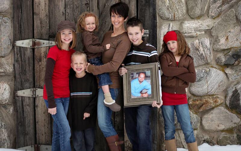 Michelle Eborn's husband died while she was pregnant with their fifth child in 2006. She's had to figure out a lot of things she never expected to deal with as a young widow.