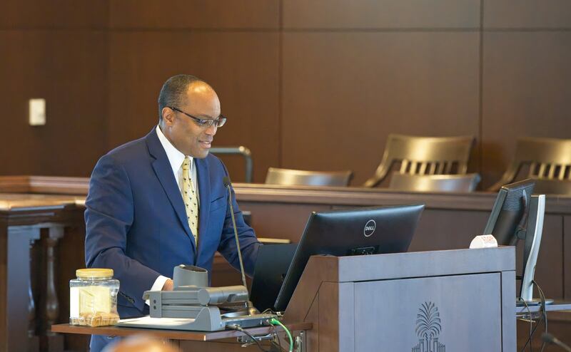 Right, Elder Ahmad S. Corbitt, a General Authority Seventy, participated in the first South Carolina Religious Liberty Conference on January 15, 2025, at the University of South Carolina Rice School of Law.