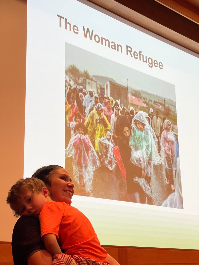 Liz Jevtic-Somlai shares stories about the vulnerability and resilience of women refugees like herself.