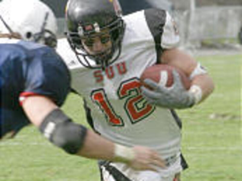 SUU's Justin Walterscheid has a strong football pedigree. His father, Leonard, was a two-time All-American for the T-Birds.