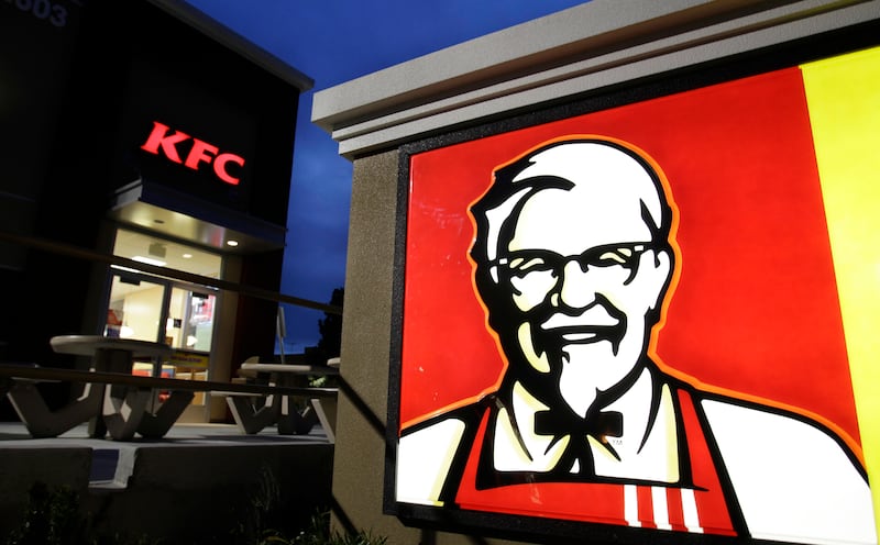 A KFC restaurant in Mountain View, Calif.
