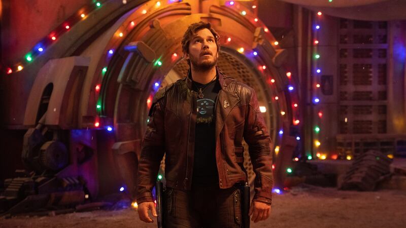 Chris Pratt plays Peter Quill in “Guardians of the Galaxy Holiday Special.”