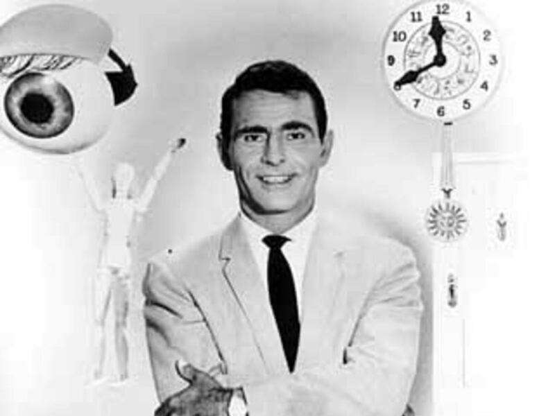 Rod Serling was the mastermind behind the classic TV series “The Twilight Zone” (1959-64), which is now available in several DVD and Blu-ray configurations.