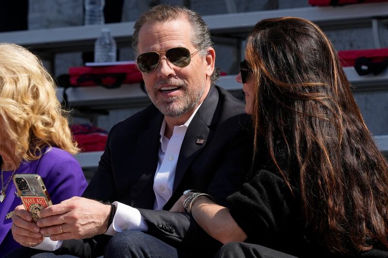 Hunter Biden, son of President Joe Biden, attends his daughter Maisy Biden’s commencement at the University of Pennsylvania.