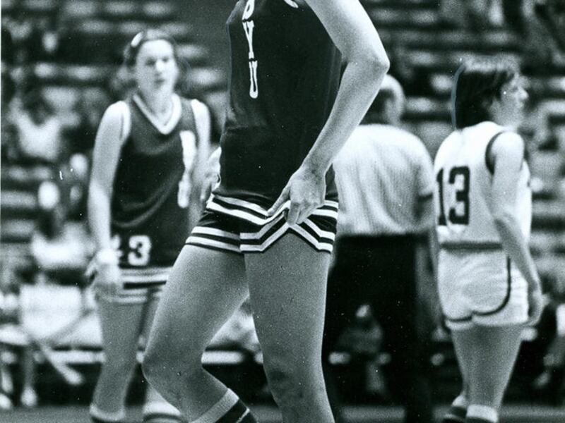 BYU's Tina Gunn. Photo ran March 19, 1980; by Gerald W. Silver
Deseret News Archive