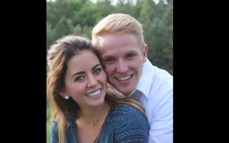 Michael Baker decided to walk 500 miles to Provo before he proposed to his girlfriend.