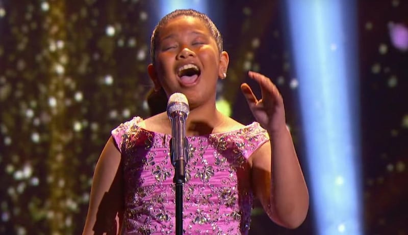 Elha Nympha performs on NBC's "Little Big Shots"