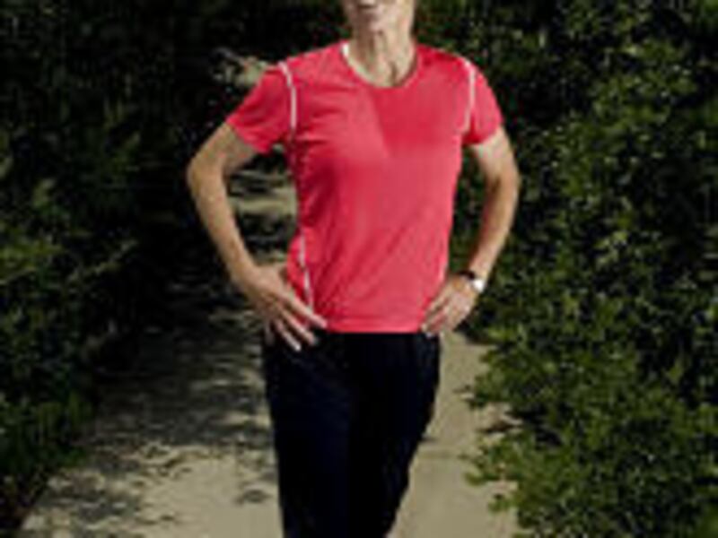 Salt Lake's Jann Bunnell finished her first Boston Marathon this year in 3 hours and 25 minutes.