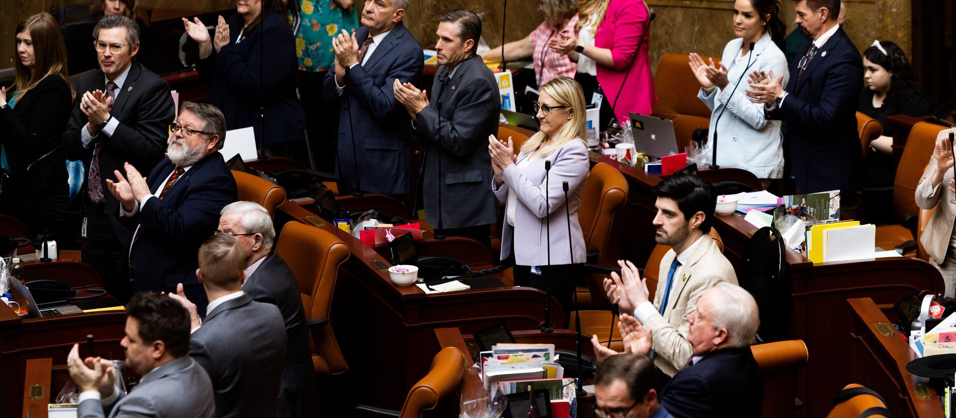 Members of the Utah House of Representatives passed the House Concurrent Resolution Censuring State School Board Member Natalie Cline.