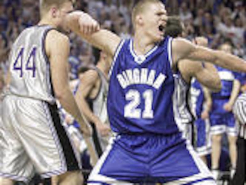 Jordan Pendleton, the 5A football MVP, hopes to be back in the basketball title game, too. Bingham is the defending 5A hoops champion.