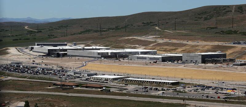 NSA buildings near Camp Williams, Thursday, June 6, 2013.