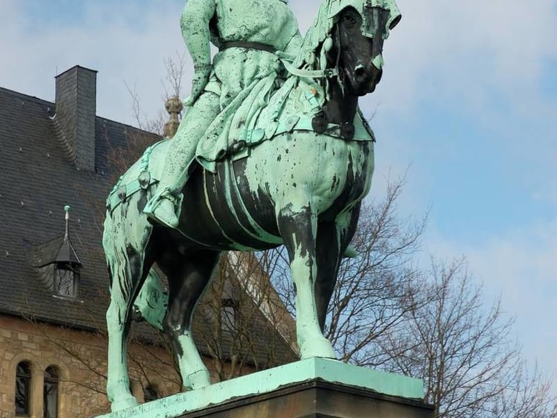 Statue of Frederick I, Holy Roman Emperor.