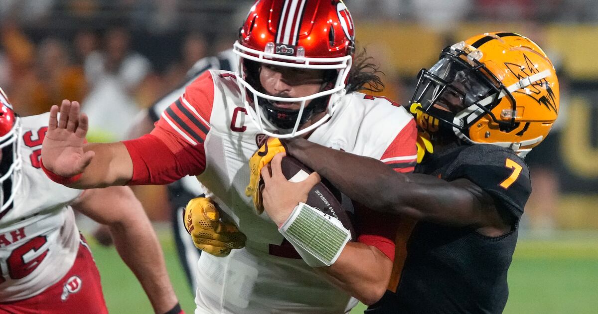 No. 13 Utah wins Pac-12 opener, but it comes at a price