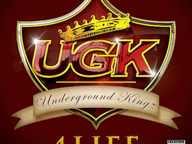 In this album cover released by Jive/Zomba Records, the latest CD by UGK, "UGK 4 Life," is shown.
