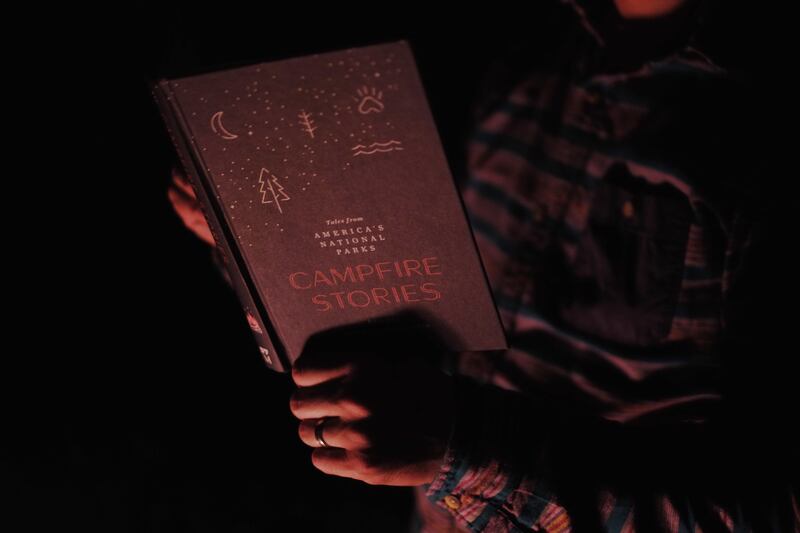 Dave and Ilyssa Kyu spent months traveling, camping and living in a car in six national parks, gathering stories, poems and legends for their book, "Campfire Stories: Tales from America's National Parks."